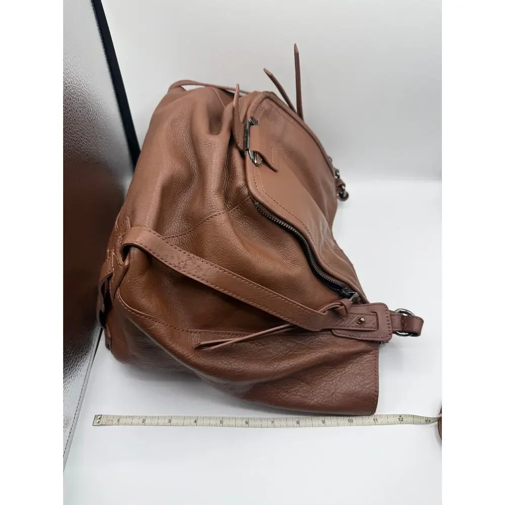NWT Kooba Jonnie Leather Shopper Tote - Brown- Minor Flaws - Picture 7 of 14